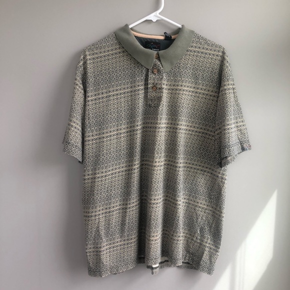 Greg Norman Collection Other - Greg Norman Blue & Beige Polo Size L